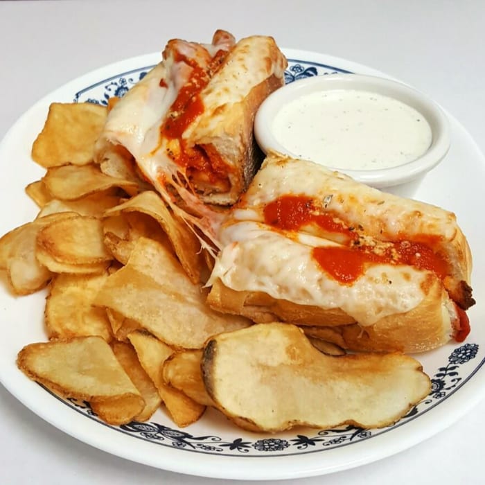 Chicken Parmigiana Sub (Small 8").