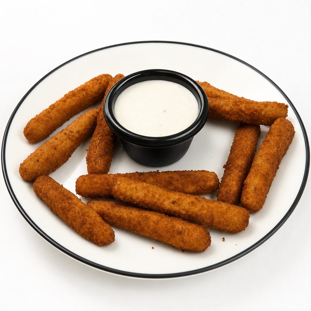 Fried Zucchini Sticks.