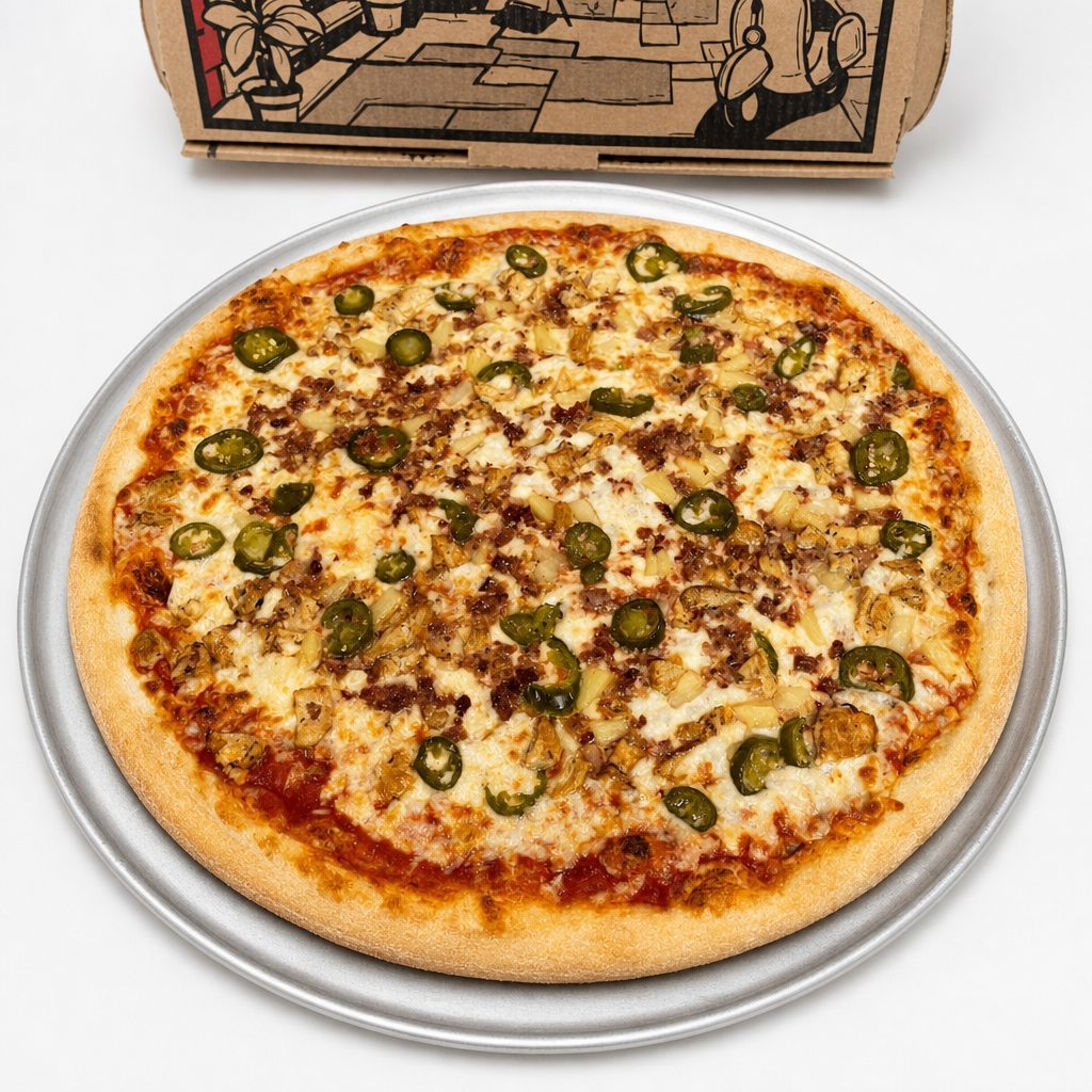 Spicy Hawaiian Chicken Pizza (Small 14").