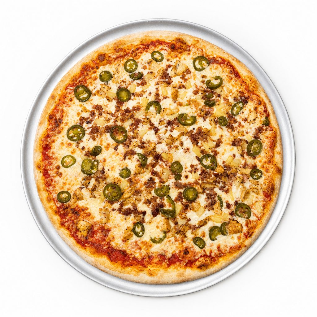 Spicy Hawaiian Chicken Pizza (Medium 16").