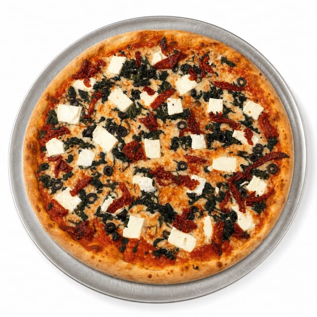 The Greek Pizza (Medium 16").