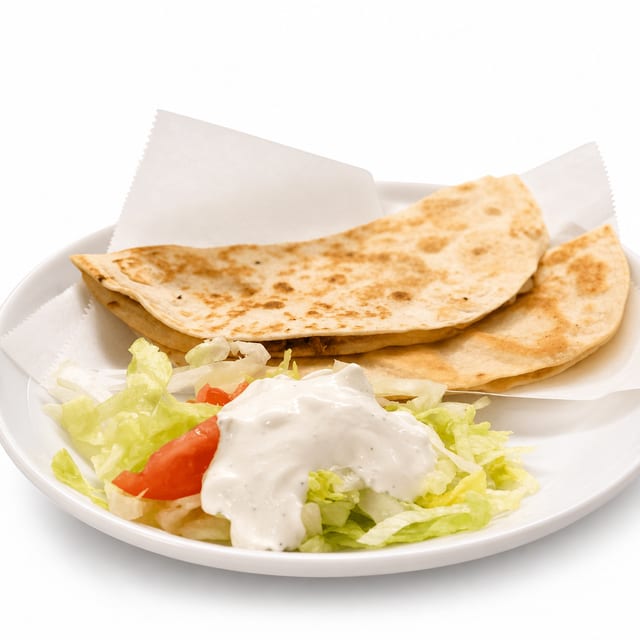 Cheese Quesadilla.