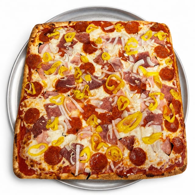 Sicilian Pizza Italiano.