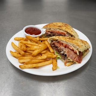 Nostra House Burger On Panini