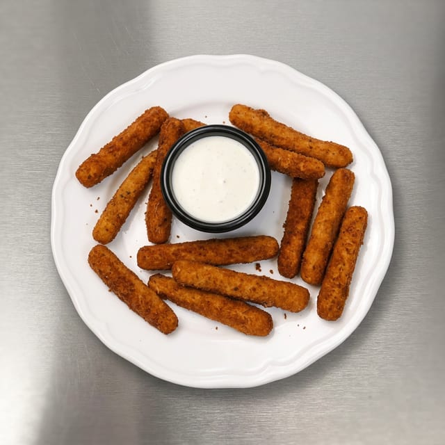 Fried Zucchini Sticks.