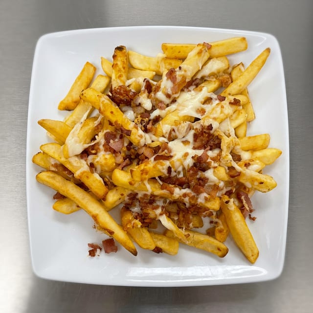 Bacon Cheese Fries.