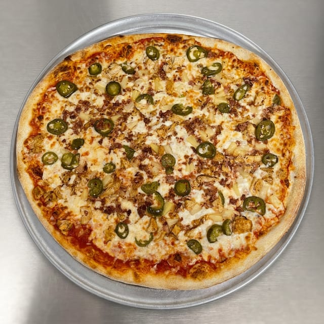 Spicy Hawaiian Chicken Pizza (Small 14").