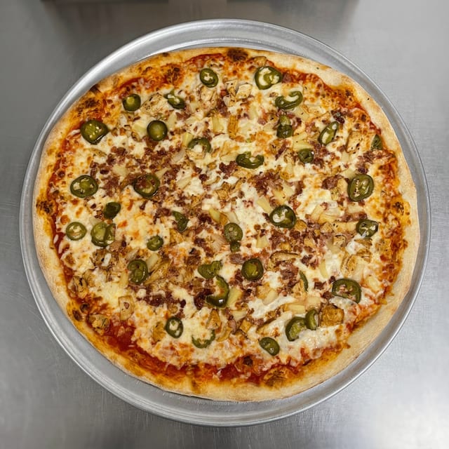 Spicy Hawaiian Chicken Pizza (Medium 16").