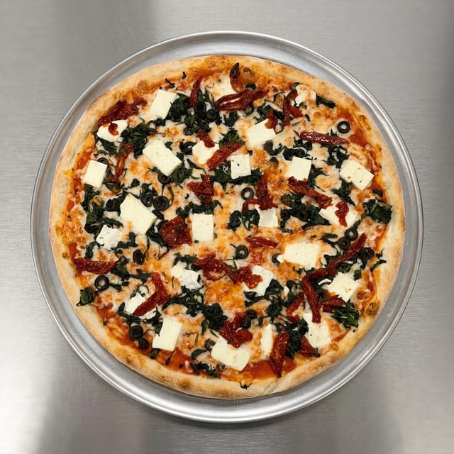 The Greek Pizza (Medium 16").