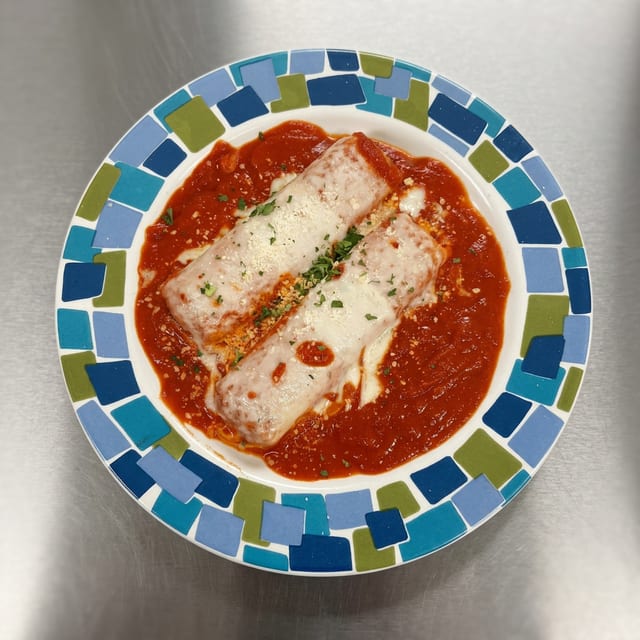 Manicotti.
