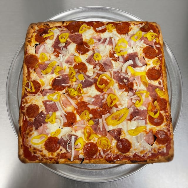 Sicilian Pizza Italiano.